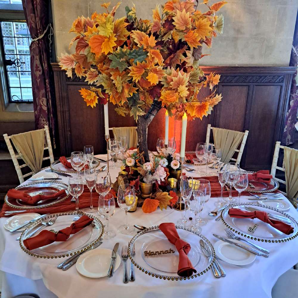 Fanhams Hall Wedding Event Decor Hire