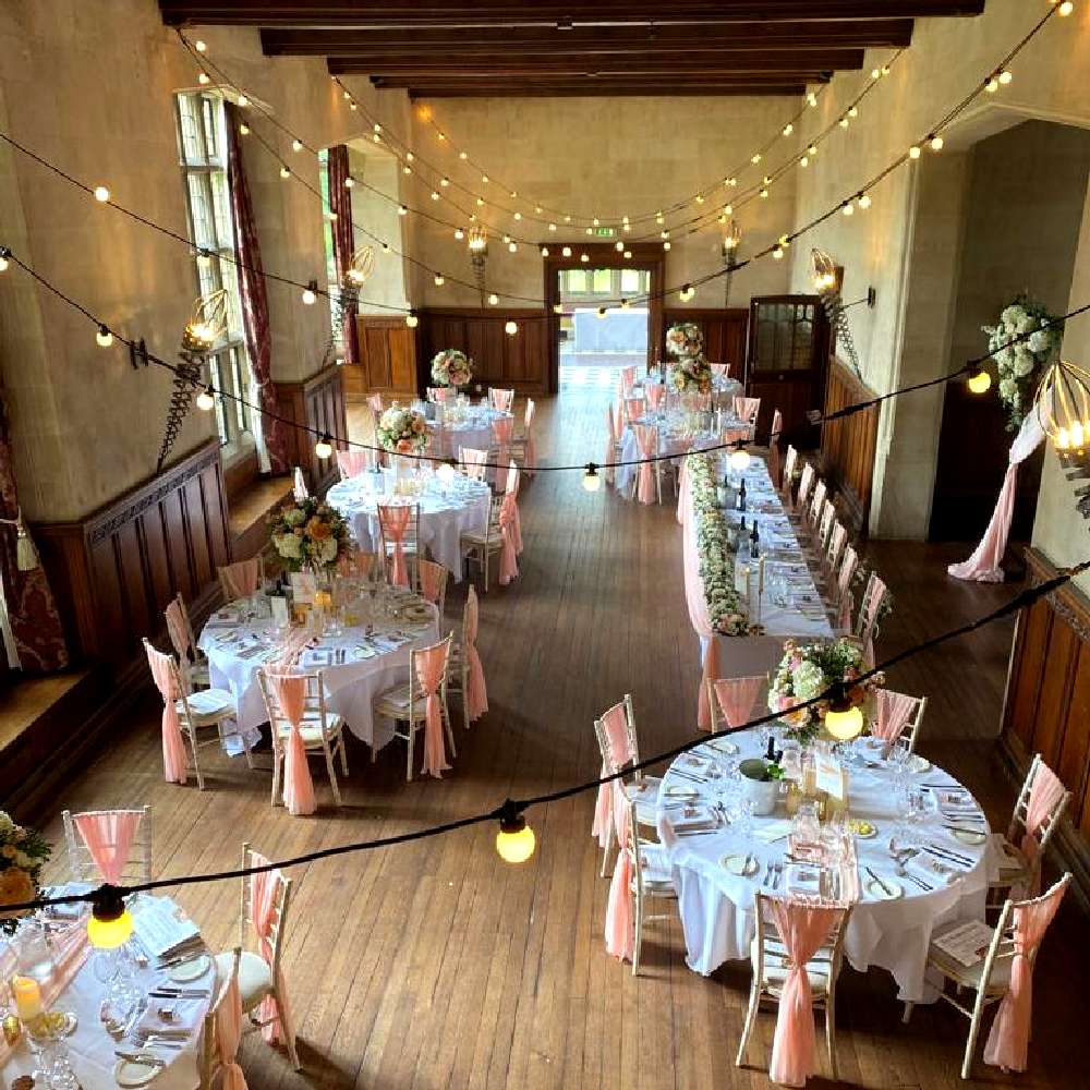 Fanhams Hall Wedding Event Decor Hire