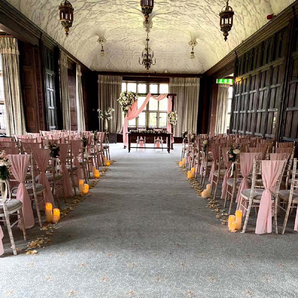 Fanhams Hall Wedding Event Decor Hire