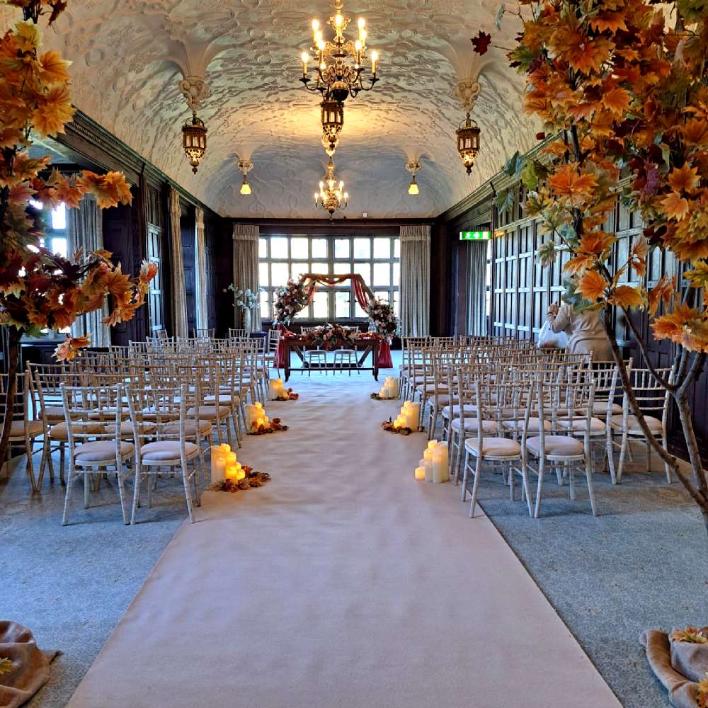 Fanhams Hall Wedding Event Decor Hire