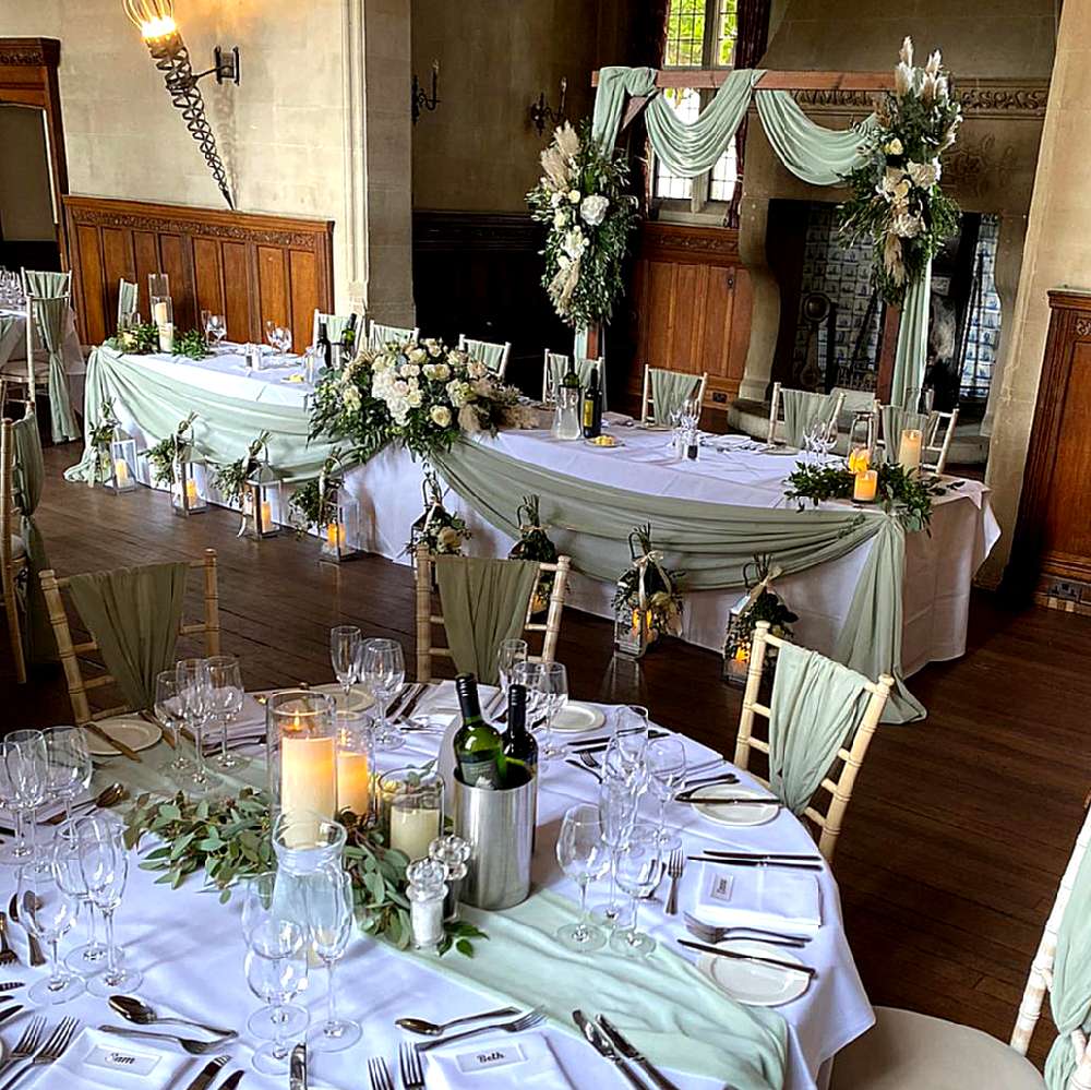 Fanhams Hall Wedding Event Decor Hire