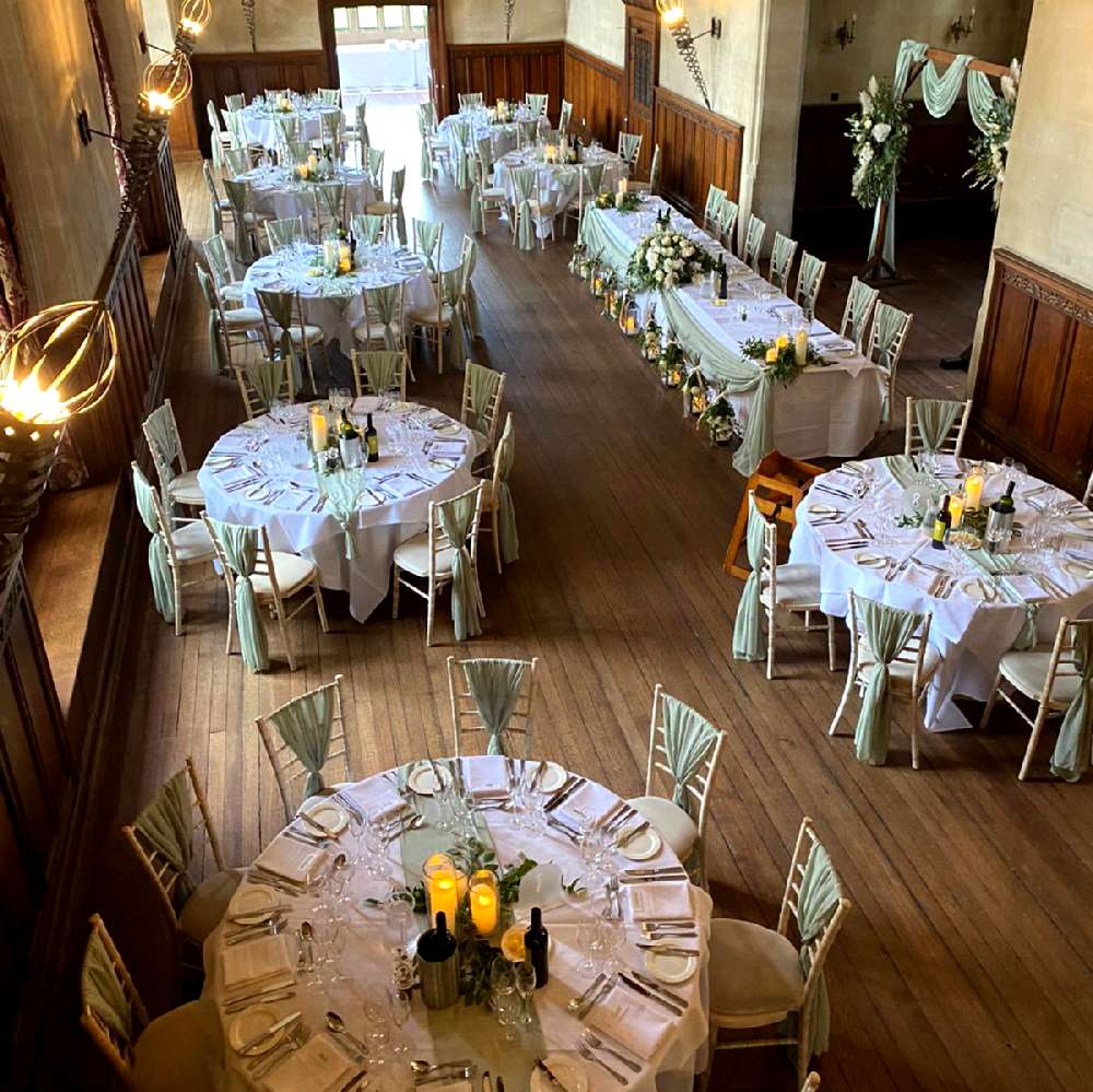 Fanhams Hall Wedding Event Decor Hire