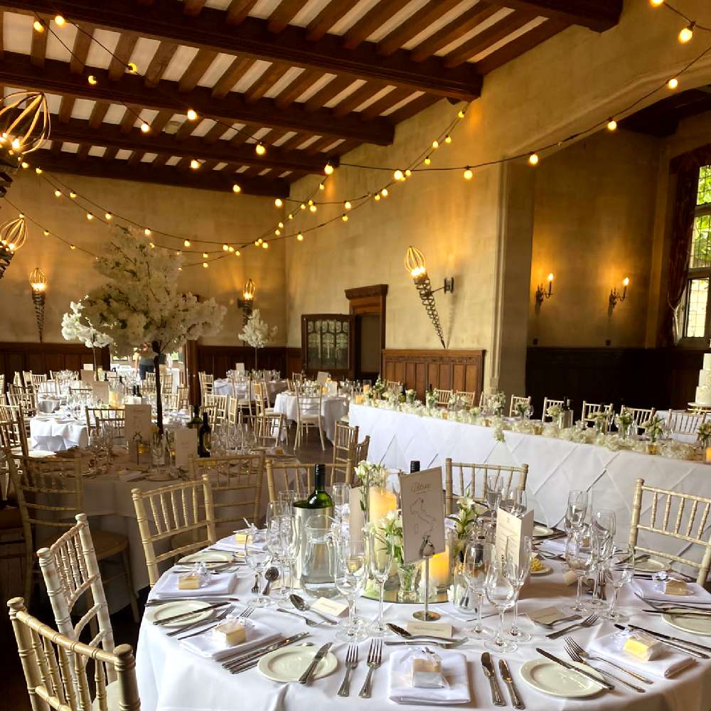 Fanhams Hall Wedding Event Decor Hire
