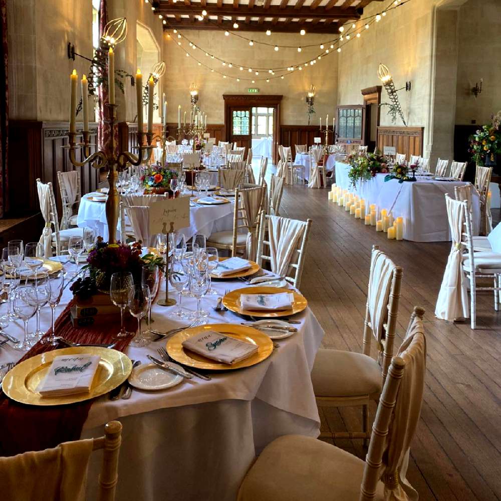 Fanhams Hall Wedding Event Decor Hire