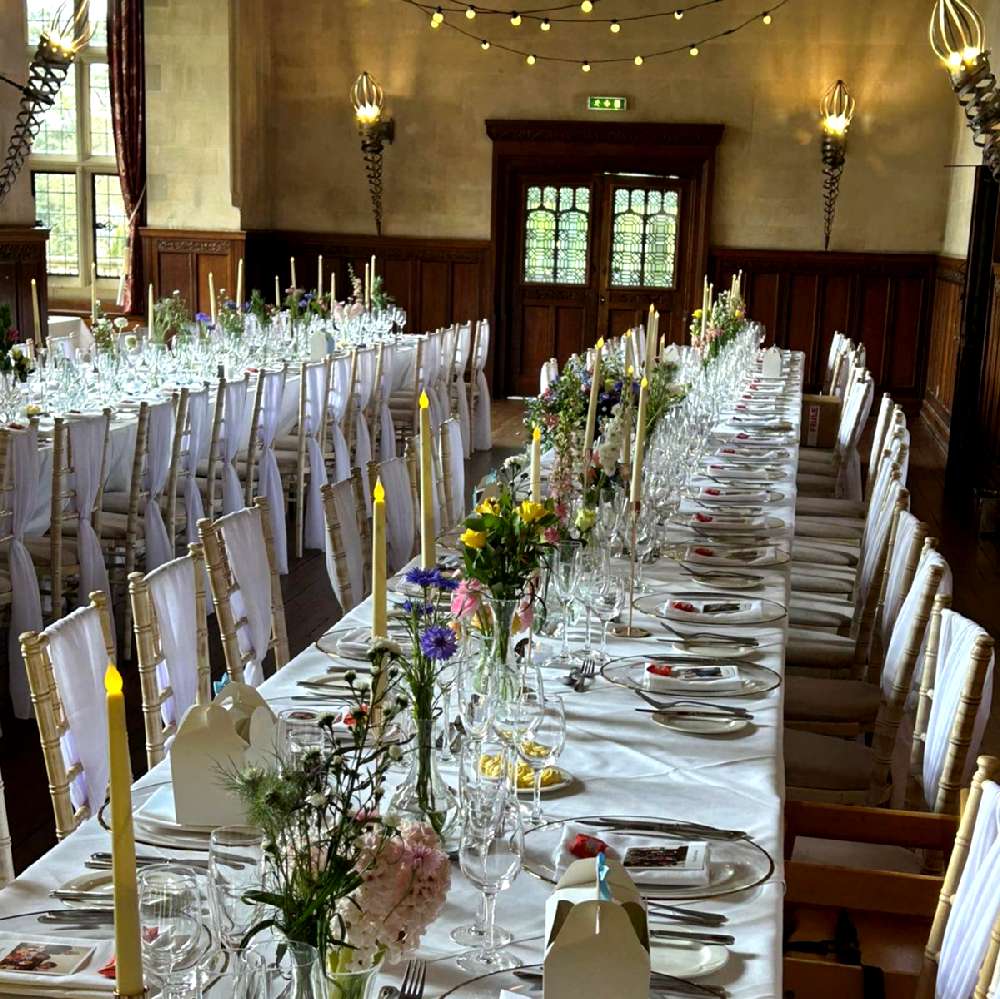 Fanhams Hall Wedding Event Decor Hire