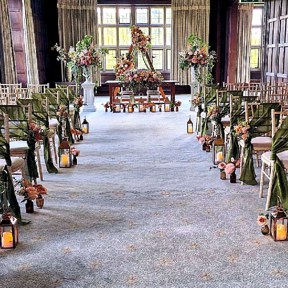 Fanhams Hall Wedding Event Decor Hire