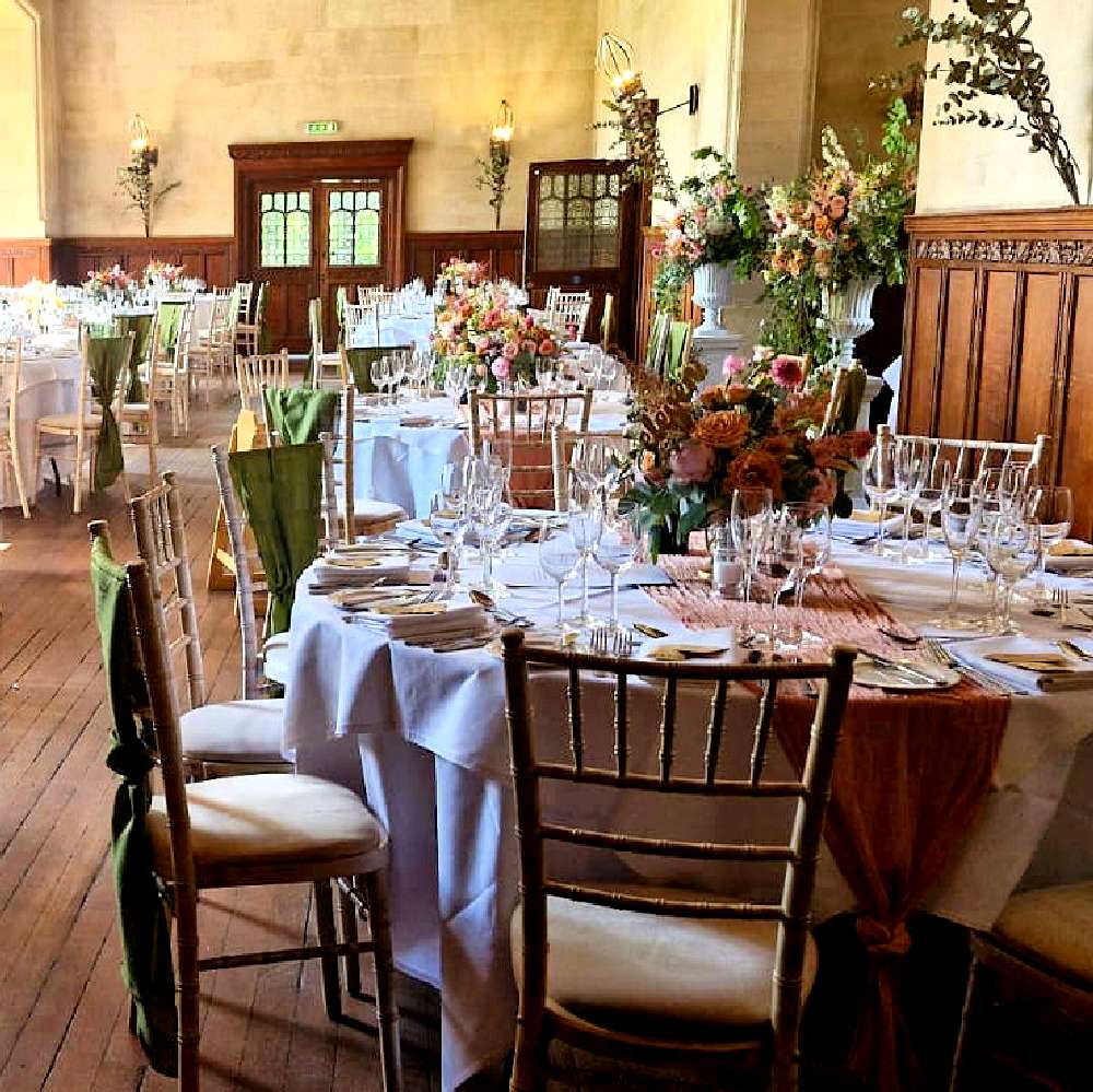 Fanhams Hall Wedding Event Decor Hire