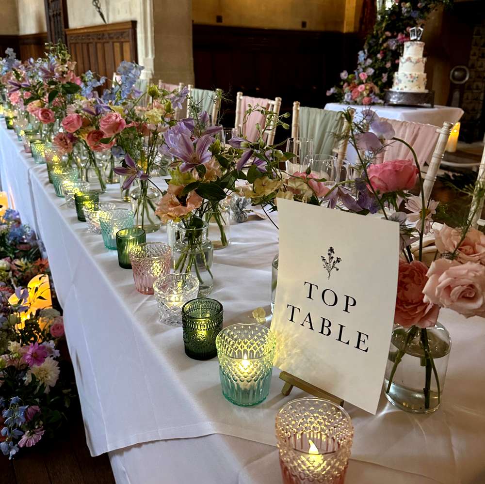 Fanhams Hall Wedding Event Decor Hire