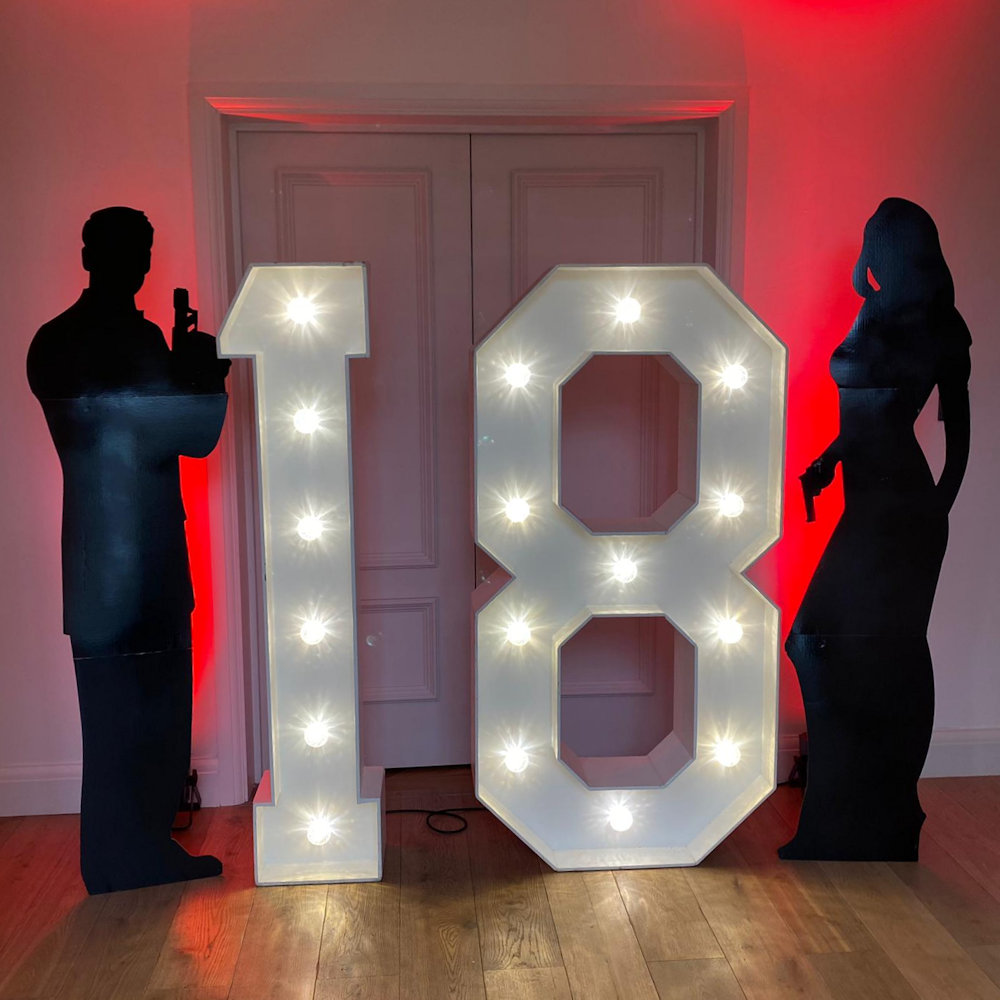 007 Bond Secret Agent Cardboard Cutouts Hire