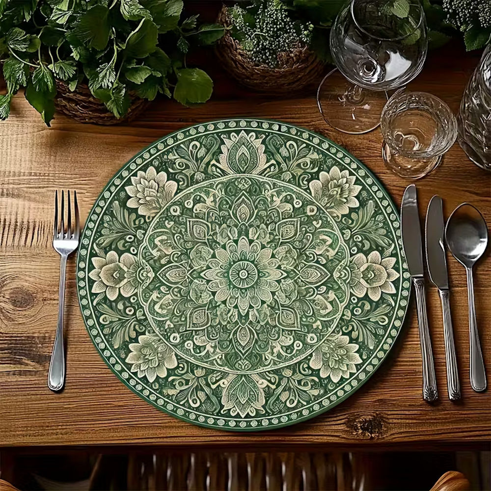 Sage, Olive & Stone Place mats hire event party wedding