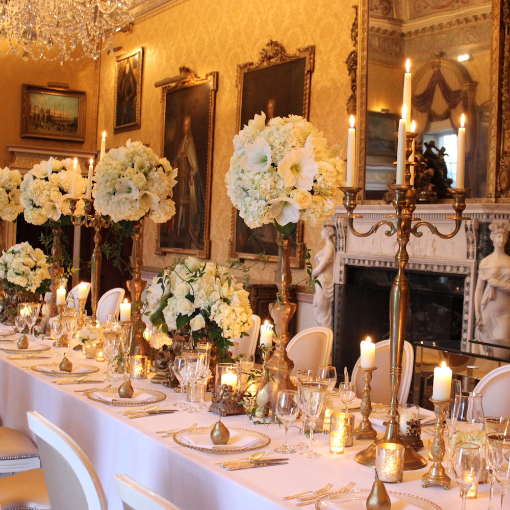 Brocket Hall Main House Wedding & Event Decor Decoration Ideas Inspiration
