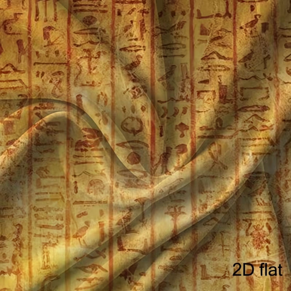 Eygpt Hieroglyp Backdrop 2.5m x 4.1m Close Up
