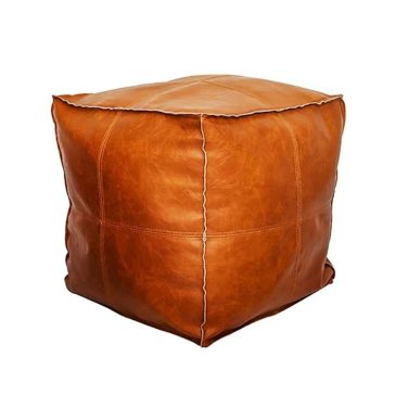 Faux Leather Pouffe Foot stool 45cm Hire