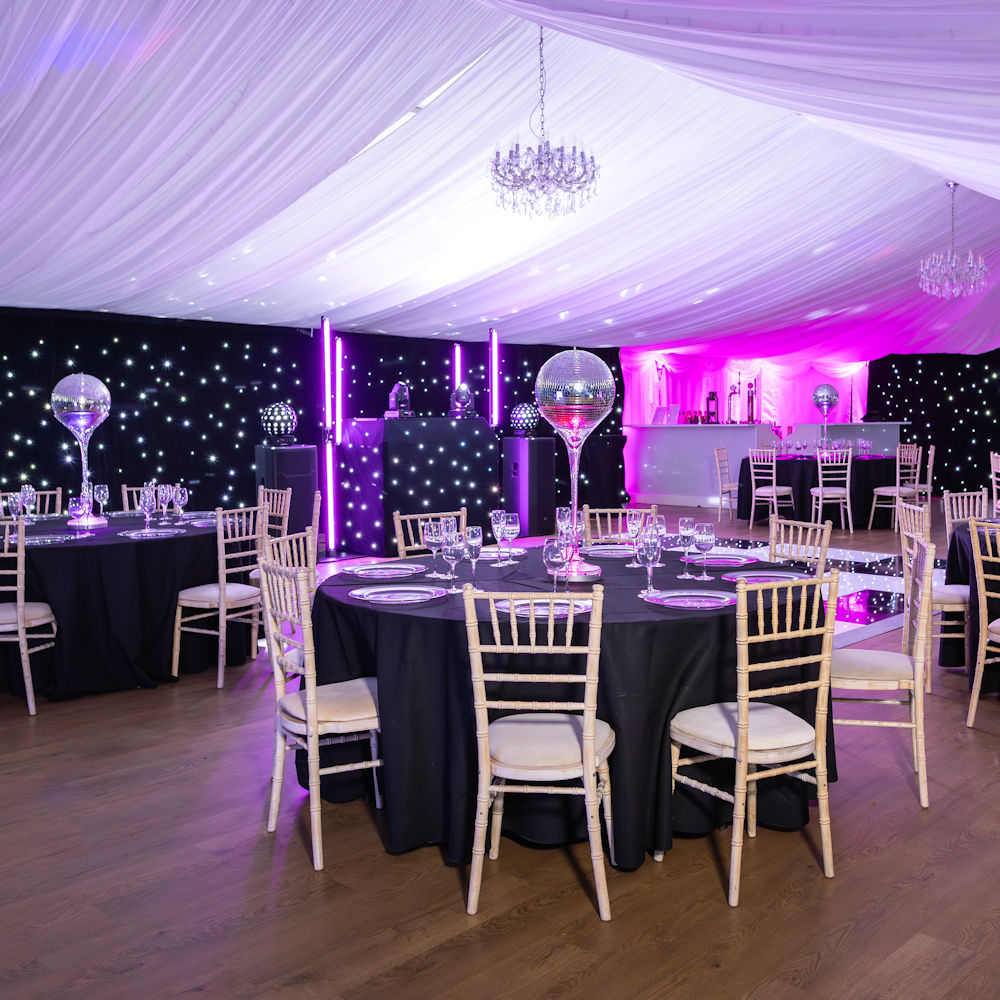 Mirror Ball Martin Vase Centrepiece at That Amazing Place