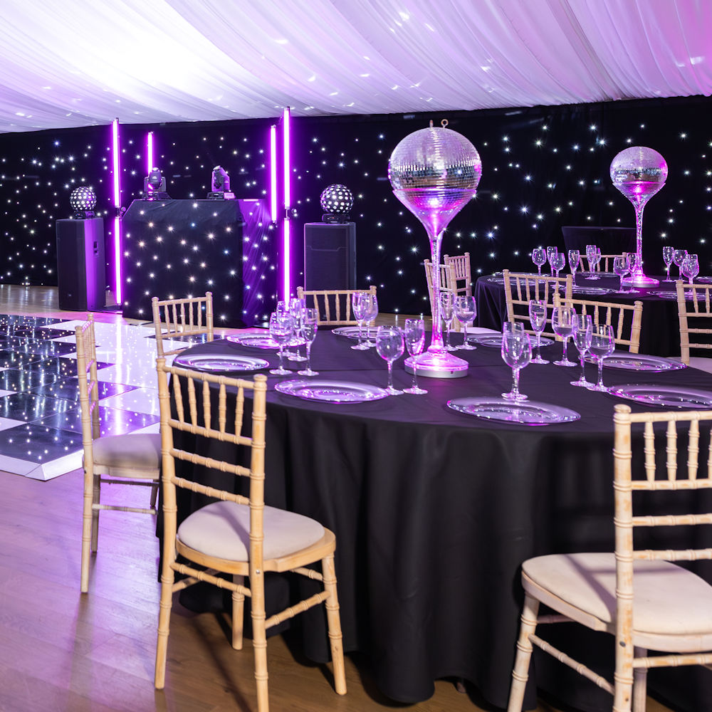Mirror Ball Martin Vase Centrepiece at That Amazing Place